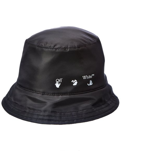 OFF-WHITE Accessories - Off-White Regular Nylon Bucket Hat